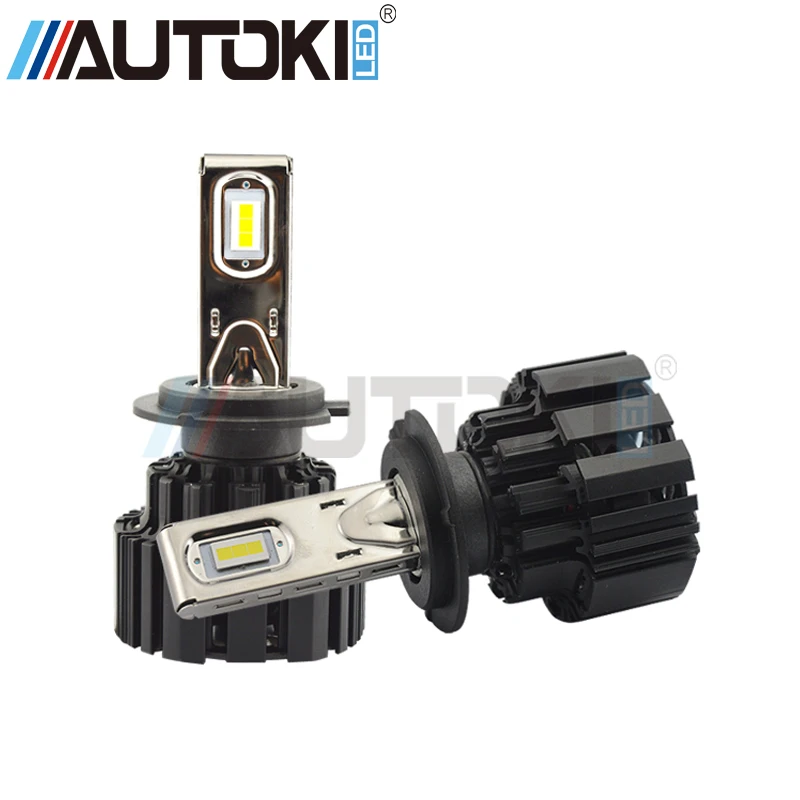 

Free Shipping Autoki H4 H7 H11 9006 9005 P9 Auto Car Led Headlight 100W 13600LM High Low Beam Bulb All In One Automobile Lamps