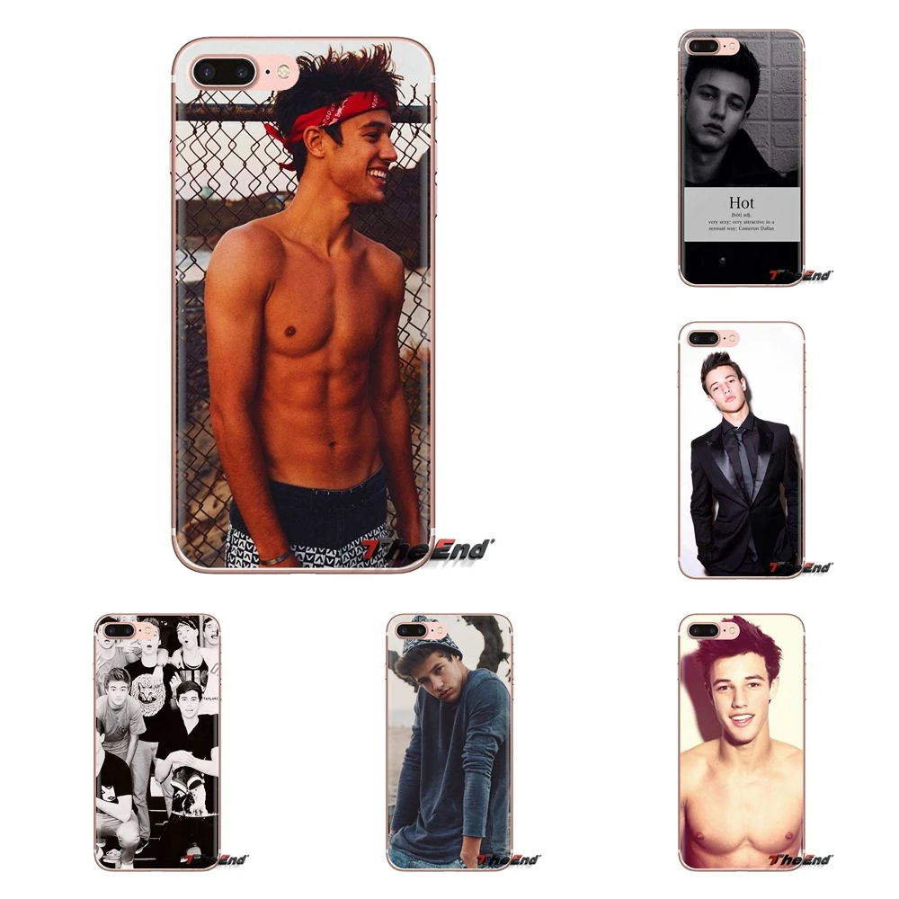 Силиконовые чехлы для мальчиков Magcon CAMERON DALLAS Huawei G7 G8 P7 P8 P9 P10 P20 P30 Lite Mini Pro P Smart Plus 2017