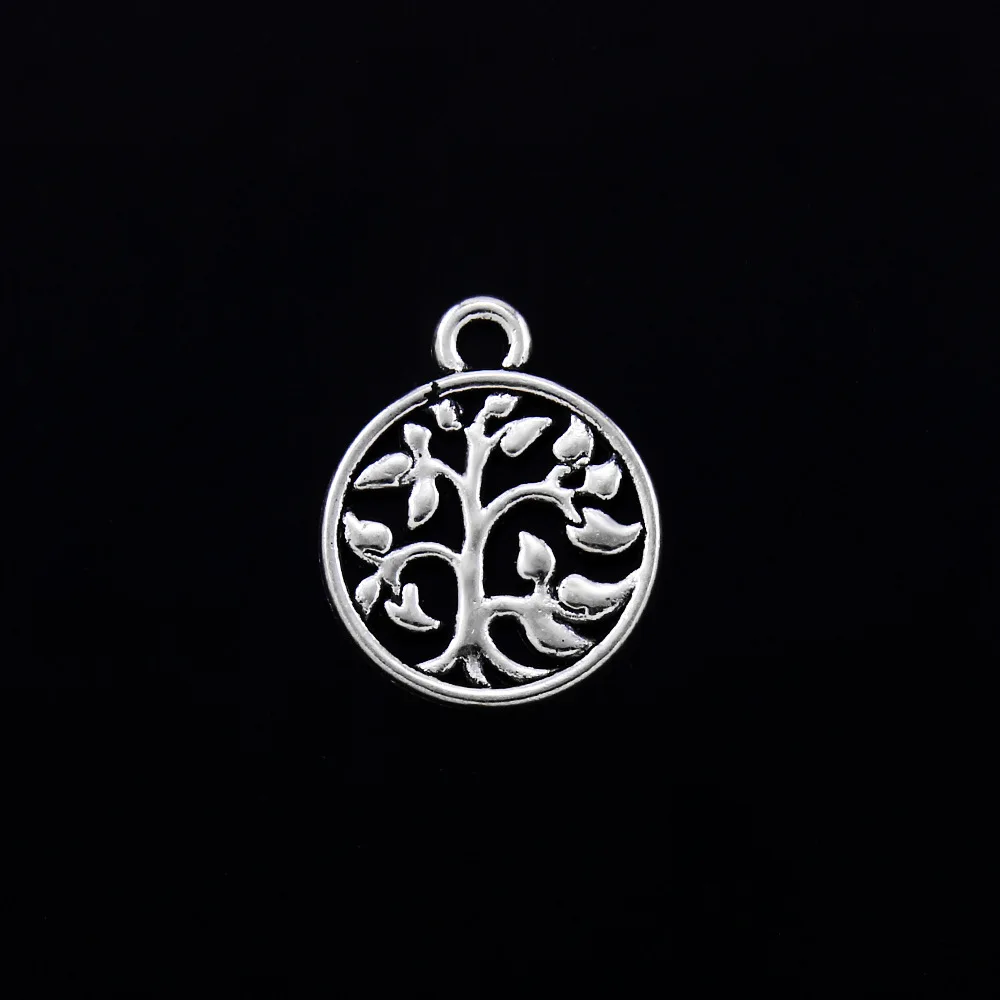 20Pcs Tibetan Silver Tree of Life Charm Pendants DIY Necklace Jewelry Findings 20Pcs Tibetan Silver Tree of Life Charm Pendants DIY Necklace Jewelry Findings