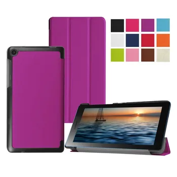 

Good Quality Slim Folding Cover For Lenovo Tab 3 7 730M / 730F Luxury Voltage PU Case W/Stand Function 50PCS/Lot