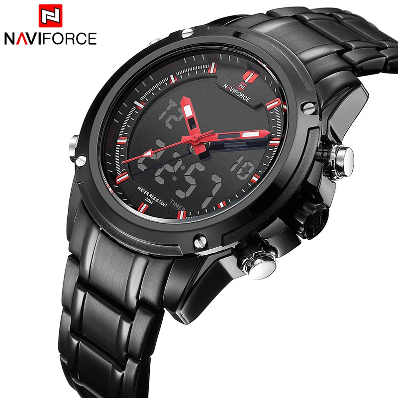New Top Luxury Brand NAVIFORCE Men Waterproof Sports Military Watches Men's Quartz Clock Analog Wrist Watch relogio masculino цена New Top Luxury Brand NAVIFORCE Men Waterproof Sports Military Watches Men's Quartz Clock Analog Wrist Watch relogio masculino цены онлайн