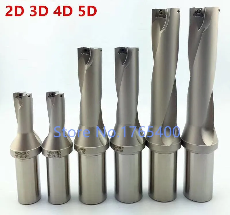 1× WC-40-2D-C32 U drill indexable drill 40mm C32-2D FOR WCMX06T308 Φ40-2D WCMX 