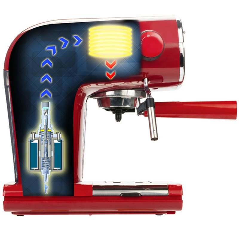 Кофеварка для приготовления эспрессо капучино 15 бар|cappuccino coffee machine|coffee machineespresso