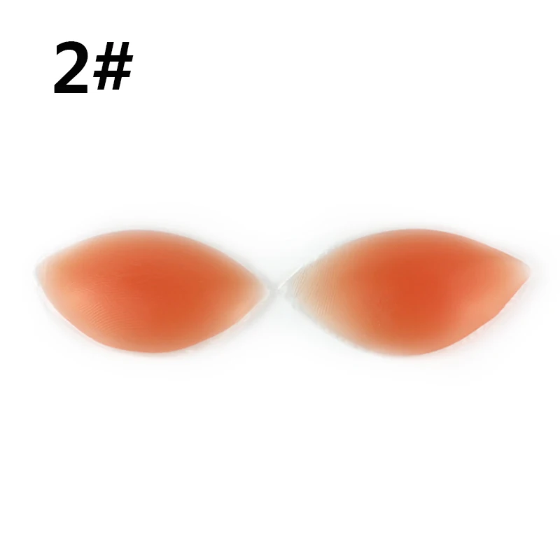 1 пара женские Силиконовые бюстгальтеры для бикини|underwear accessories|silicone padded braadhesive