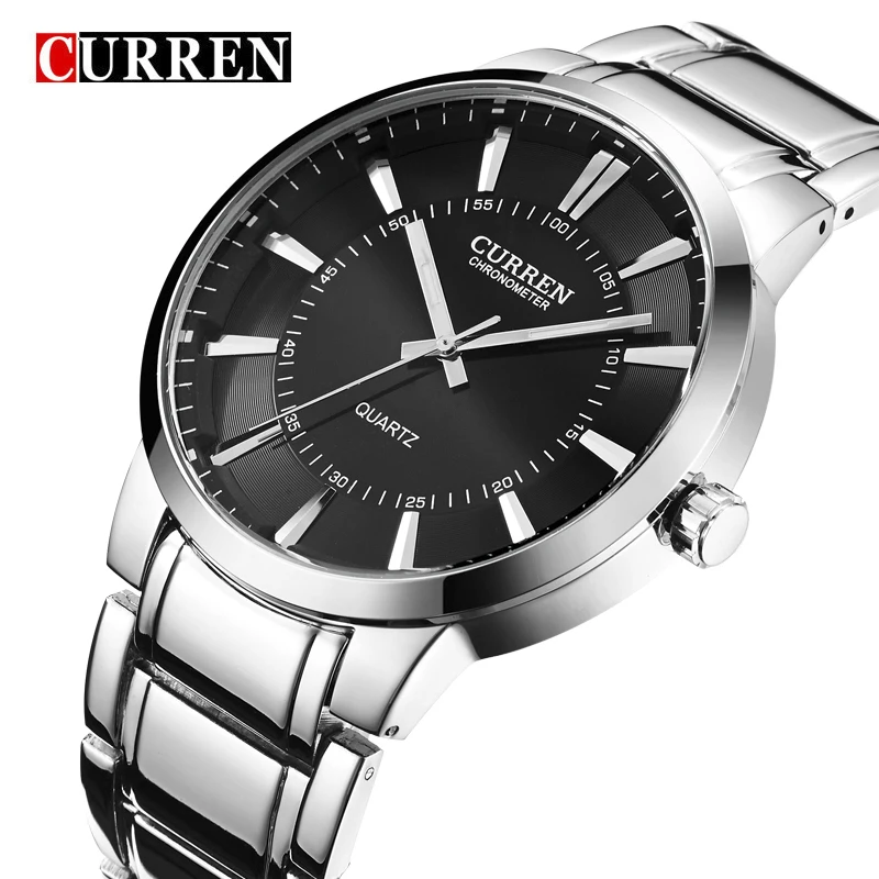 Curren Brand Luxury Elegant Watch Casual Watches Men Full Stainless Sports Quartz Military Watch Men s