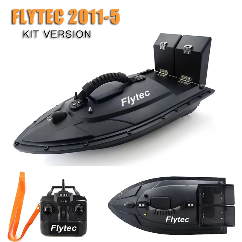 

Flytec 2011-5 Fish Finder Fish Boat 1.5kg Loading 500m RCl Fishing Bait Boat 2011-15A RC Ship Speedboat RC Toysater Toys