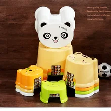 Мультфильм низкий стул пластик малая скамья дома гостиная взрослых и детей изменить обуви Скамья парадный стол стул