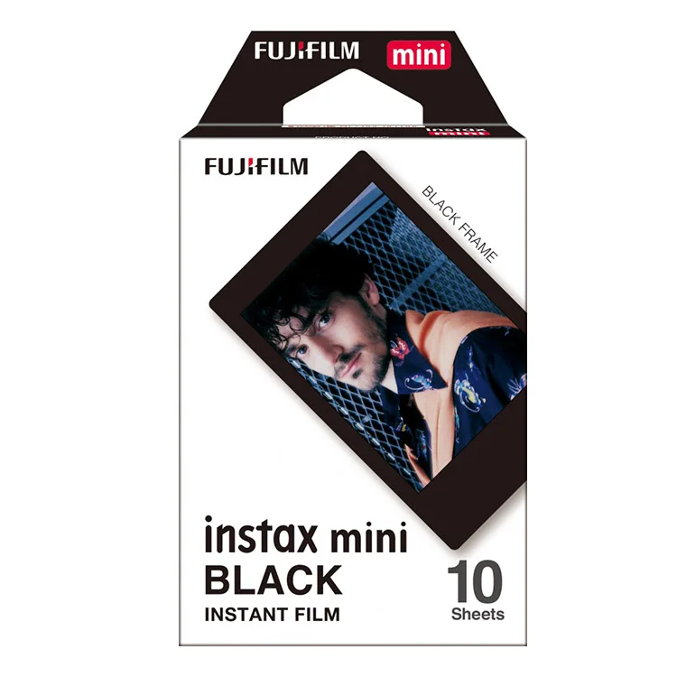 Фотокамера Fujifilm Instax Mini 8 Mini 9-фотокамера Fuji Instant Photo 10 листов Exposures Papers-дополнительная фоторамка - Цвет: Black Frame