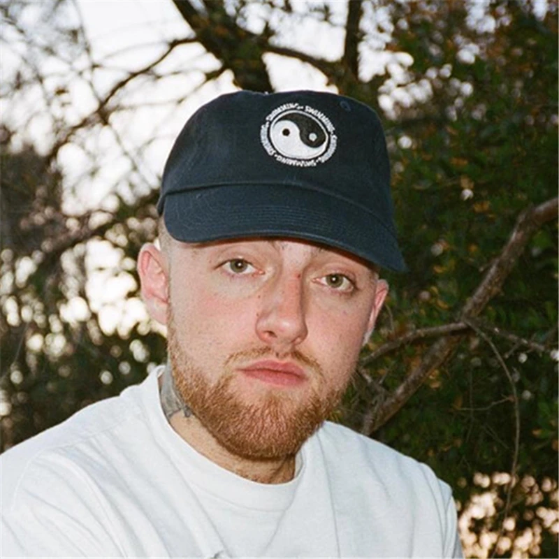 Mac Miller Dad Hat, хлопок, для плавания, Инь Ян, вышитые сплетни, Snapback, бейсбольная кепка для мужчин и женщин, Прямая поставка