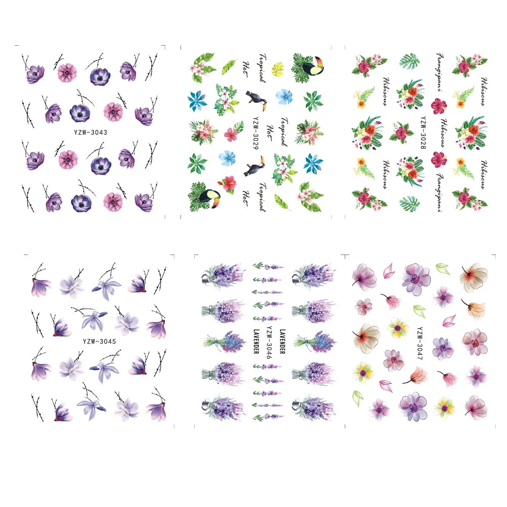 

Manooby Nail Stickers for Women Dreamcatcher Feather Watermark Nail Decals for Toenails and Fingernails