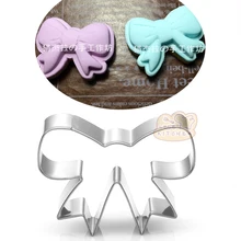 10 шт. ошейник с бантиком из нержавеющей стали формочка для печенья формочки для бутербродов reposteria помадка торт украшение инструмент форма для теста
