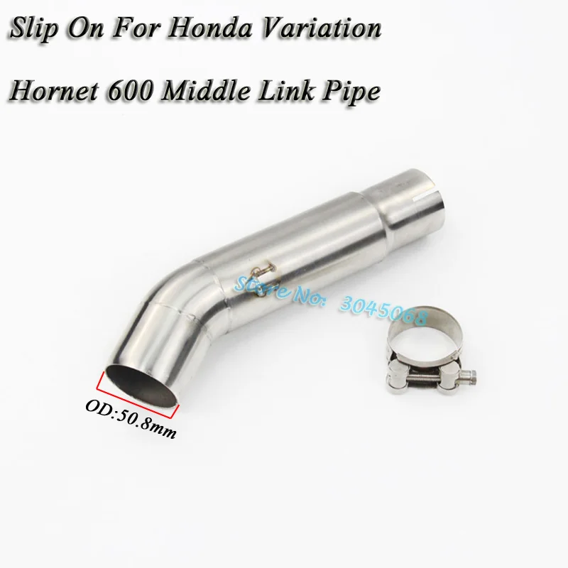 

Hornet 600 Motorcycle Exhaust Middle Link Pipe Accessories Escape Connection Pipe System For Honda CB600F CB 600F Hornet Slip-on