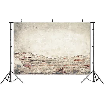 

Grunge Broken Vintage Brick Wall Baby Portrait Photo Backgrounds Wedding Photocall Photography Backdrops For Photo Studio