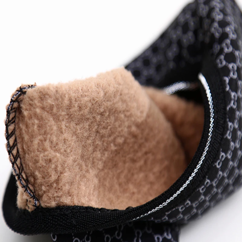 1 пара новых модных зимних теплых утолщенных тепловых мягких коротких носков для взрослых джентльменов классические домашние носки-Тапочки