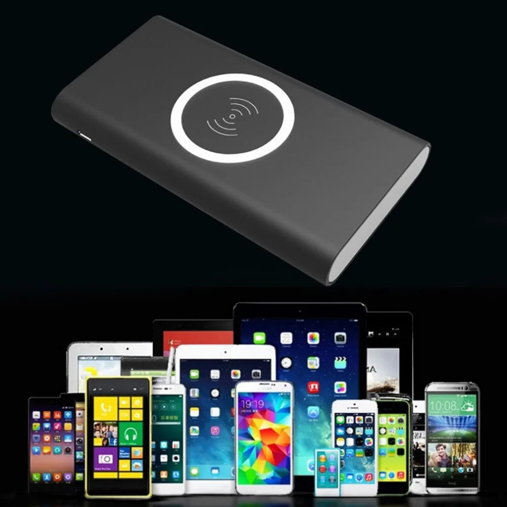 Qi wireless charger mobile phone Power Bank 8000mah Wireless External Battery Backup Power Supply for Iphone for Android Qi wireless charger mobile phone Power Bank 8000mah Wireless External Battery Backup Power Supply for Iphone for Android