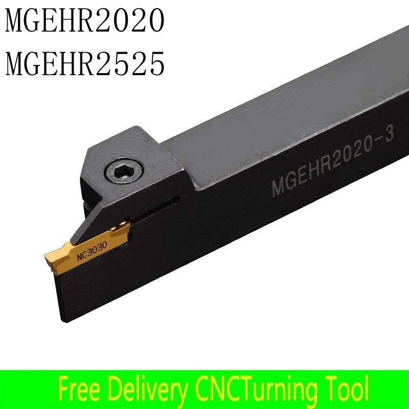 

Free Delivery CNC turning tool grooving Lathe CNC tools MGEHR2020 MGEHR2525 1mm 2mm 3mm 4mm 1.5mm 2.5mm