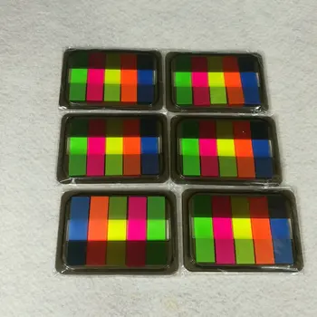 

50 sets Sticker Notes Bookmark Pages Marker Memo Flags Index Tab with 5 colours