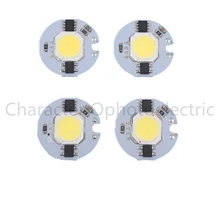 10 шт. COB светодиодный чип 3 Вт 5 Вт 7 Вт 9 Вт светодиодный Лампа COB 220 В IP65 умный IC драйвер Холодный/теплый белый Светодиодный прожектор Прожектор