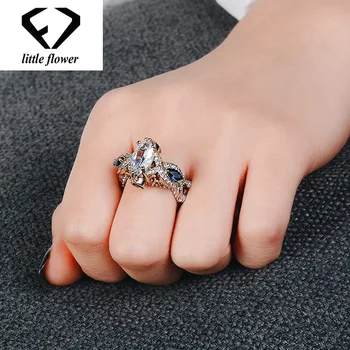 

White 14K Gold Diamond Rings for Women Sapphire Anillos De Rings Bizuteria Agate Jewelry Fine Anillos De Gemstone diamond ring