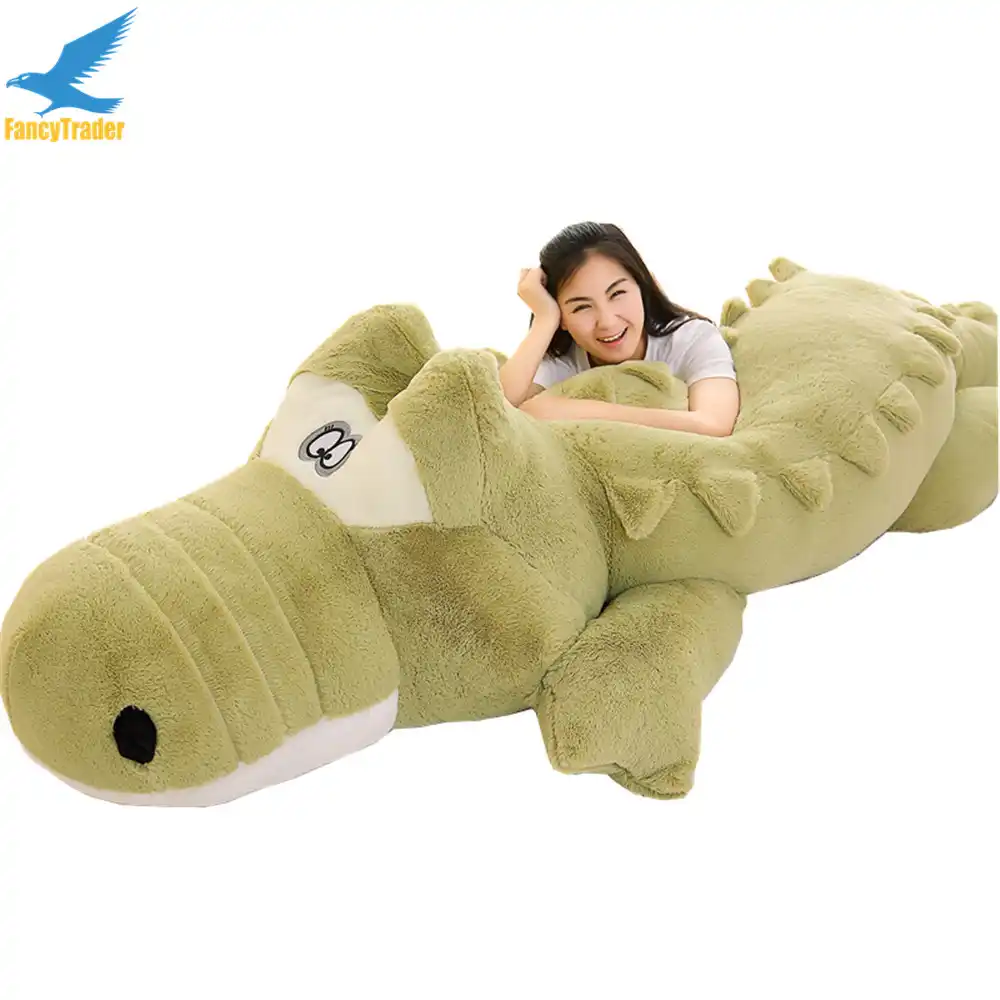 giant crocodile stuffed animal