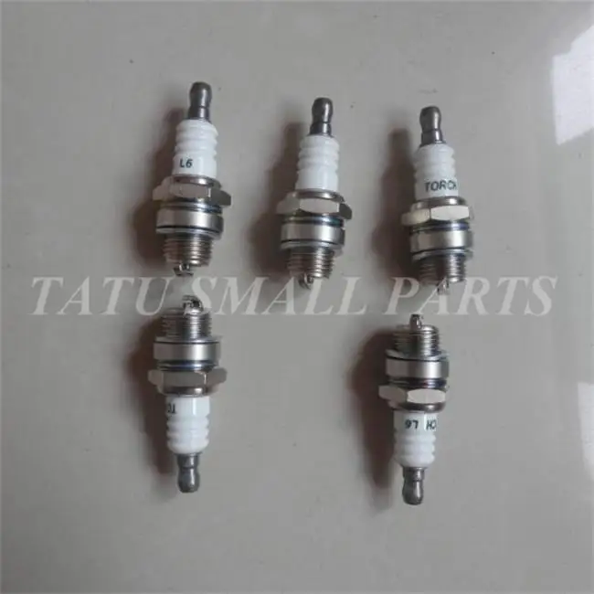 10 X L6 свечи зажигания для KAWASAKI TD40 MITSUBISHI TL23 TL26 TL33 TL43 TL52 ST. 070 CJ8 BM6A WS8F TRIMME кусторез бензопила L6T