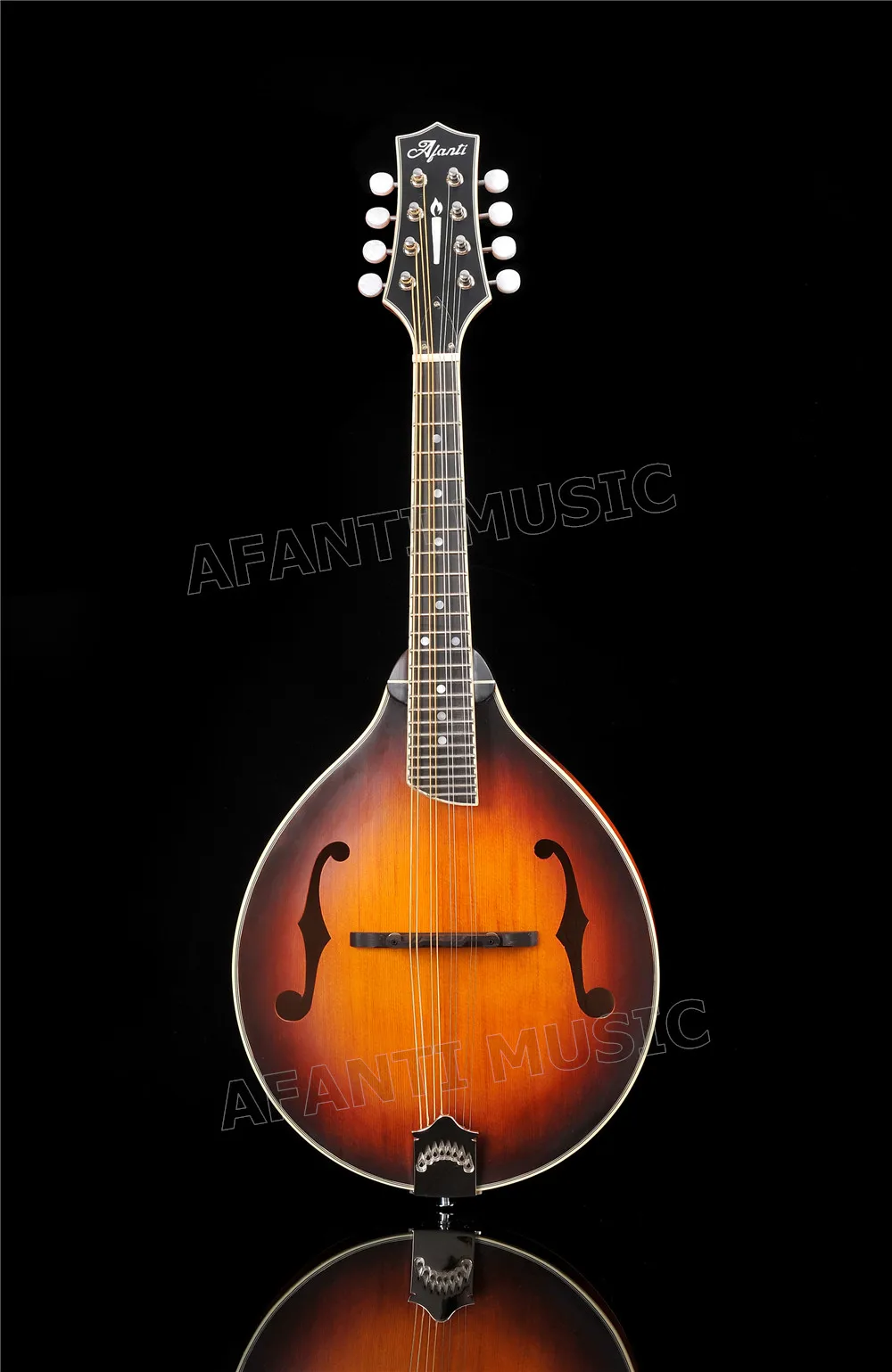 Afanti Массив ели Топ/твердый клен сзади и по бокам/Afanti A mandolin(AMD-716