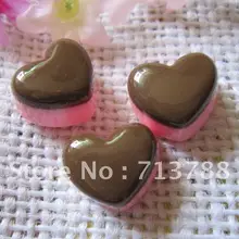 20 шт/лот плоские пластмассовые полимерная для торта, DIY Смола ремесло аксессуары модные полимерные Кабошоны