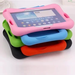 Coque de téléphone Samsung Galaxy Tab 4 10.1, T530 531, T535/Tab 3 10.1, P5200, P5210, P5220, souple, en caoutchouc, en silicone, antichoc, pour tablette 