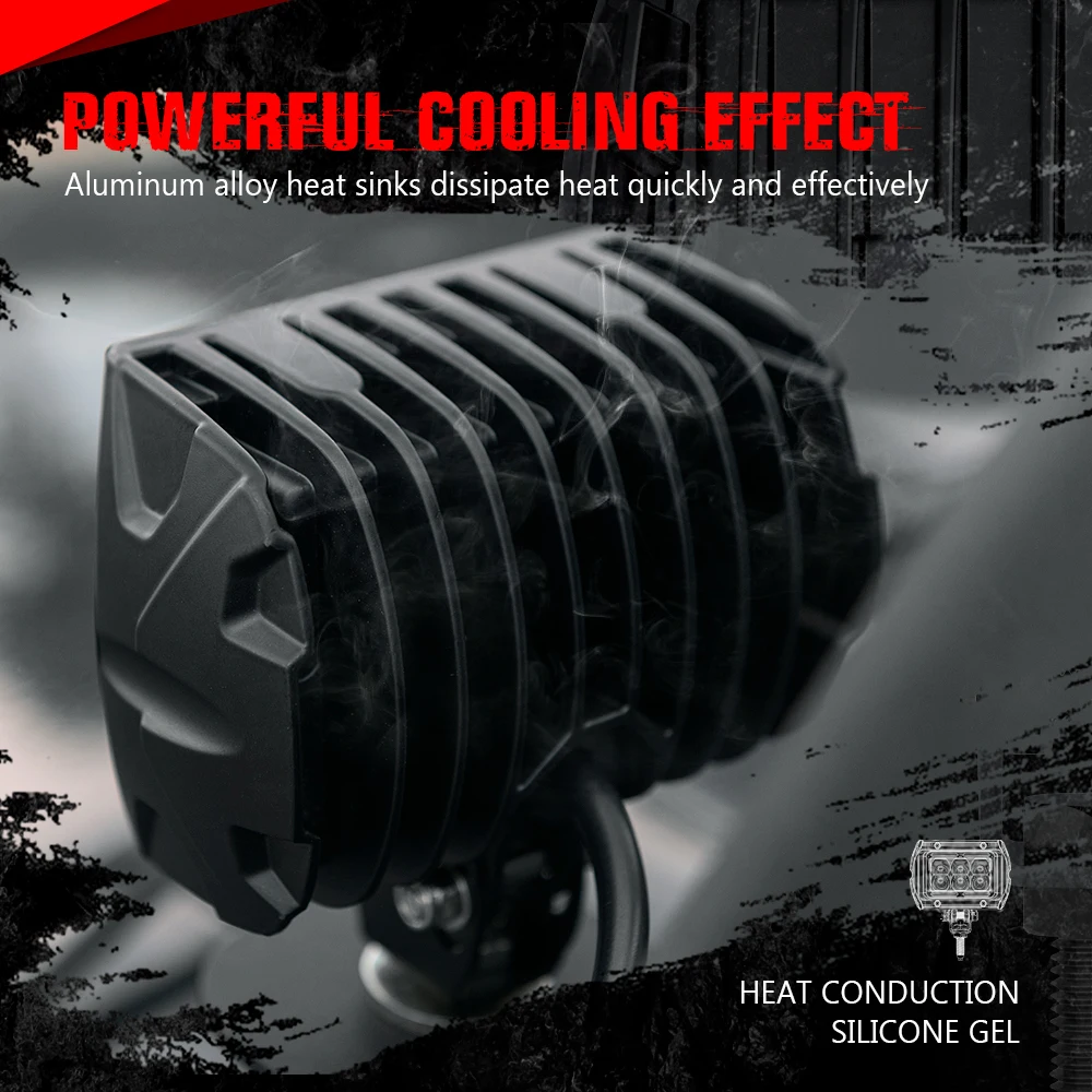 Baratos MICTUNING coche Barra de luz LED de obra Unlimited GO K1 4 \