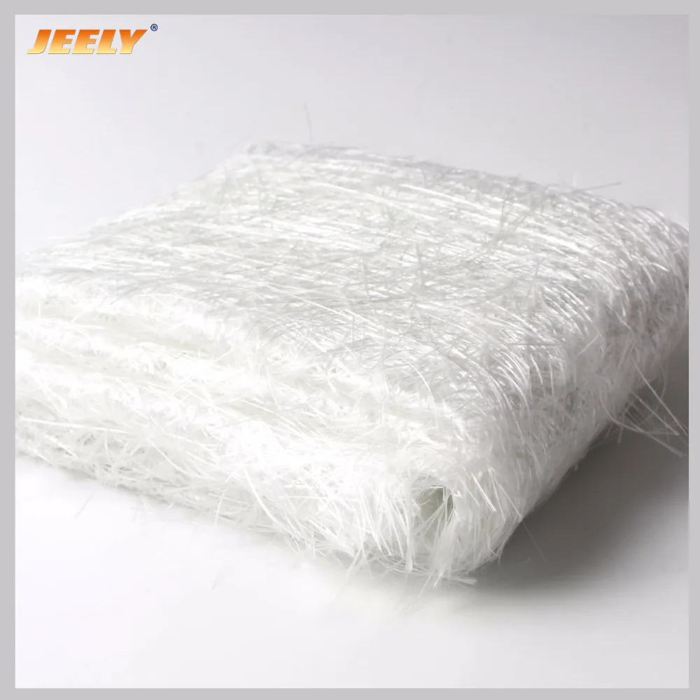 Jeely 450gsm Стекловолоконная ткань щелочечное волокно стекловолокно Рубленый