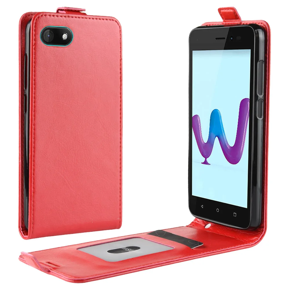 Чехол для Wiko Sunny 2 3 Plus из искусственной кожи с откидной крышкой телефона Sunny2 Sunny3 plus