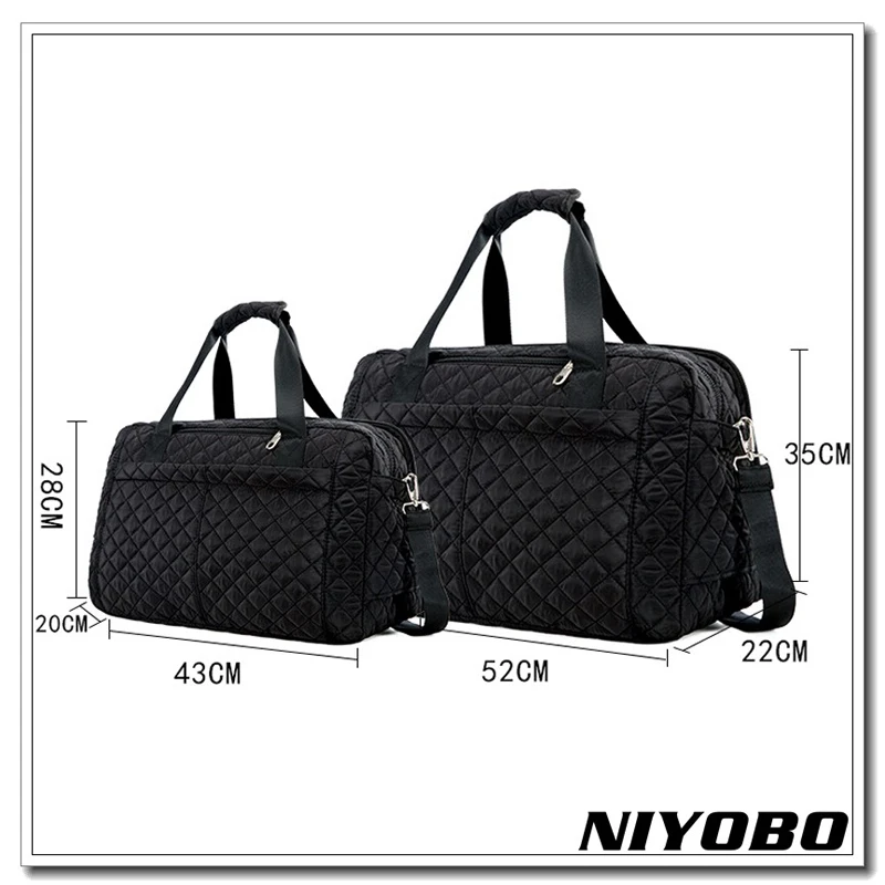 Women Men Travel Bags Handbag Casual Shoulder Luggage Tote