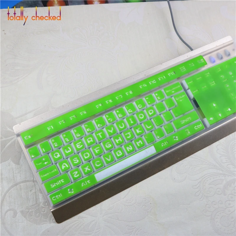 Для logitech MK275 G213 MK120 MK270 MK345 K120 MK520 RGB Настольный ПК Механическая игровая клавиатура кожаный силикон чехол для клавиатуры