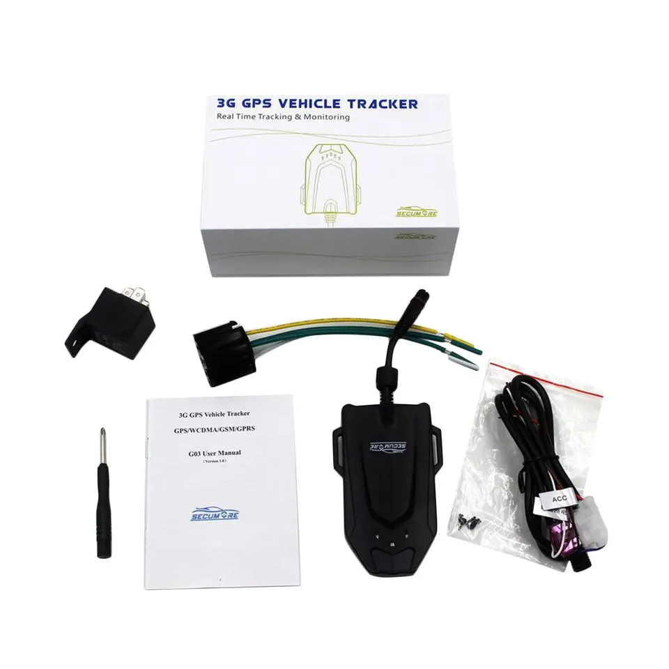 

New WCDMA 3G GPS Tracker Vehicle Tracking GPS Monitor Remote Control Power Fuel Cut Free Fee GPS Platform
