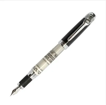 

JINHAO ANCIENT SILVER HIGH GRADE MEDIUM NIB FOUNTAIN PEN GREAT WALL AND CHINESE PATTERN NEW HOT SELL