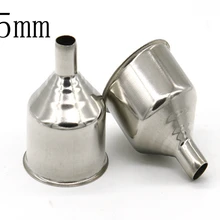 100 шт/партия Быстрая 75 мм Воронка широкая из нержавеющей стали рот винная Воронка для масла удобный кухонный инструмент