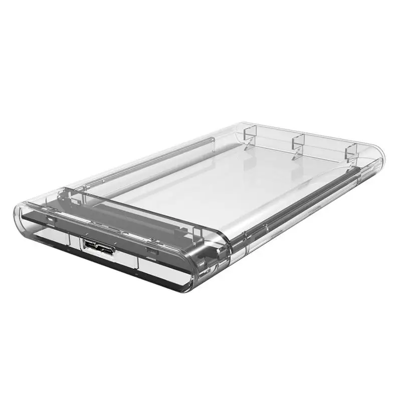 

Rondaful 2.5" Transparent SATA 3.0 Interface Hard Drive Enclosure Hard Disk Box Support 10TB Capacity 5GB Signal Input