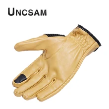 

Retro motorcycle riding gloves ROCK BIKER motorcycle anti-fall Knight leather touch screen gloves male