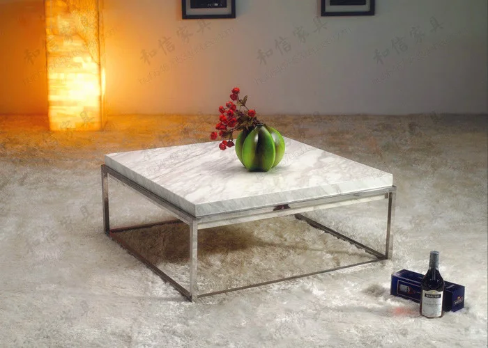 Post moderne minimalistische ikea vierkante marmeren salontafel sofa ... Ikea vierkante tafel
