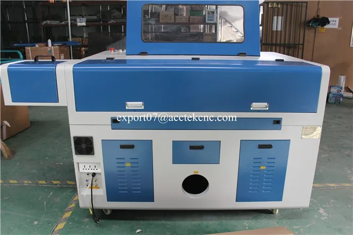 back of laser machine 