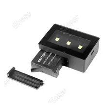 For GoPro Mini Portable Flash Light LED Lamp+Battery+Holder Mount For Hero4 3+3 SJCam SJ4000 SJ5000 SJ6000 XiaoMi Yi Accessories