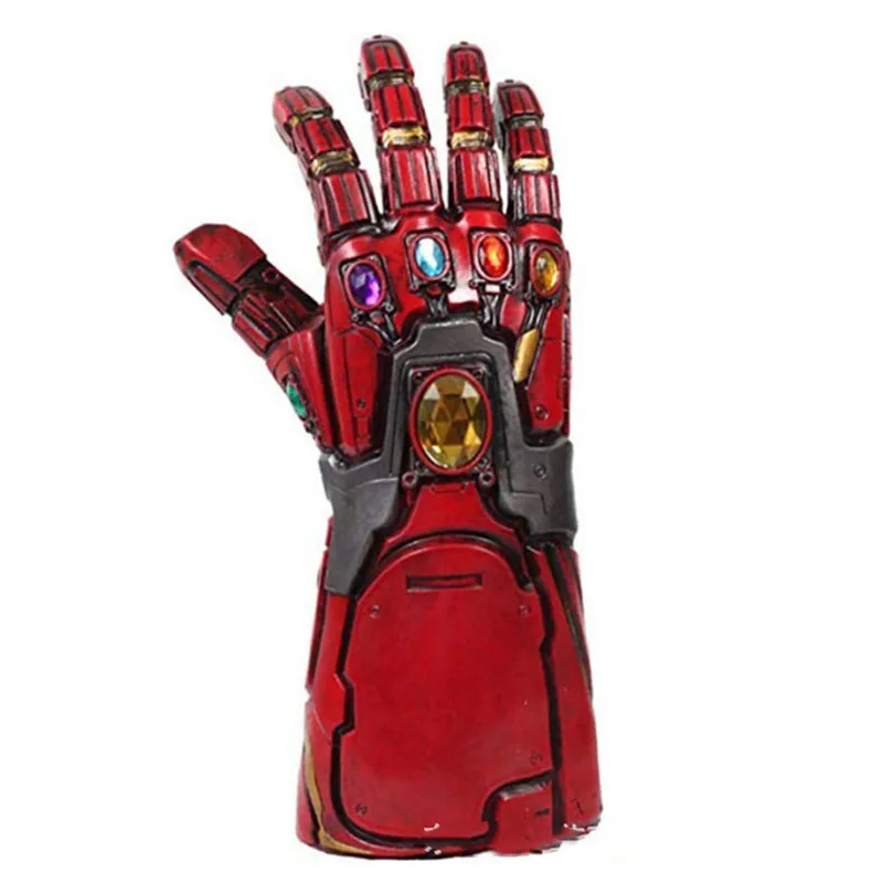 

The Avengers Ironman Infinity Gauntlet Marvel Superheroes Gloves Latex Gloves Creative Toy Party Props Halloween Chirstmas Gift