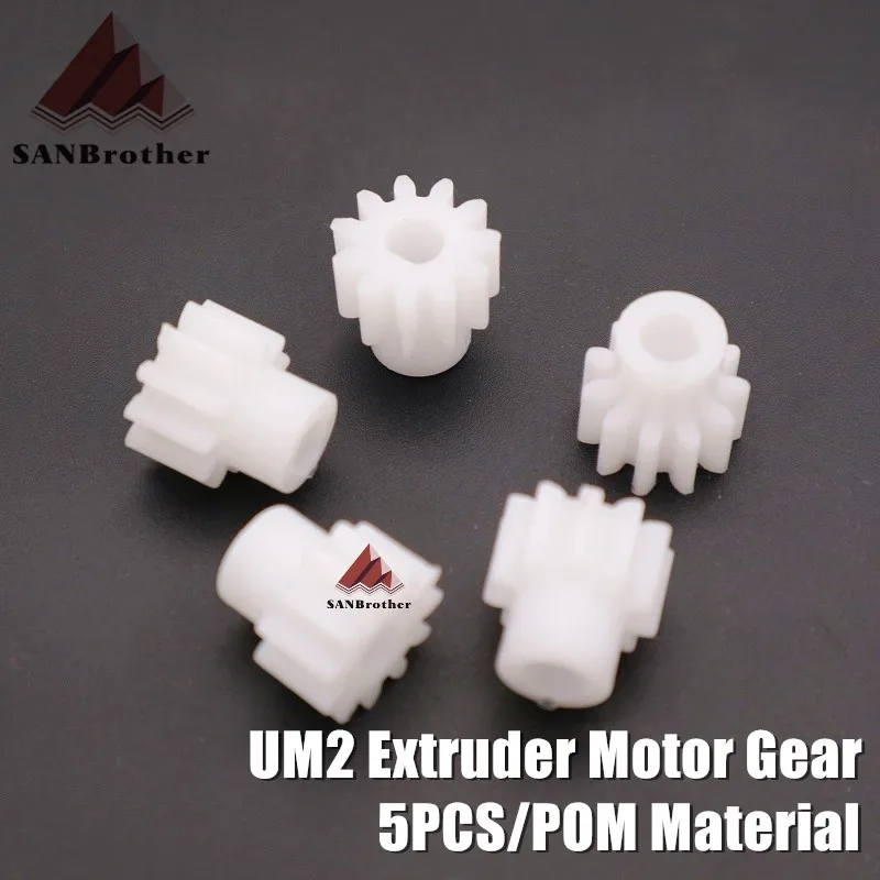 HOT! Um2+ UM3 Extended Extruder Motor Gear Feeder UM2++ Gears POM Material Top Quality Wholesale | Компьютеры и офис