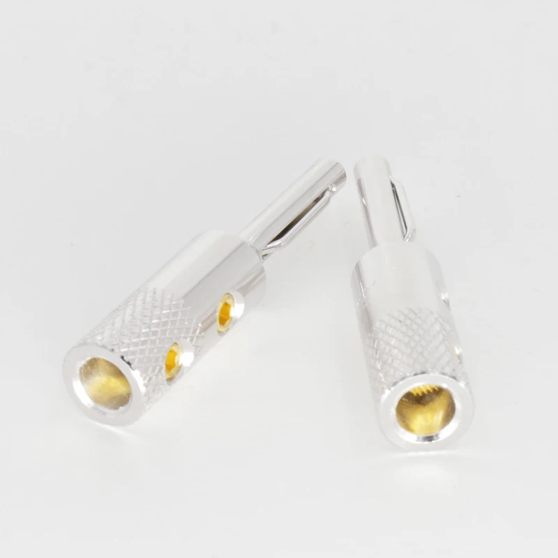 4Pcs VB-401R Speaker Cable Pure Copper Banana