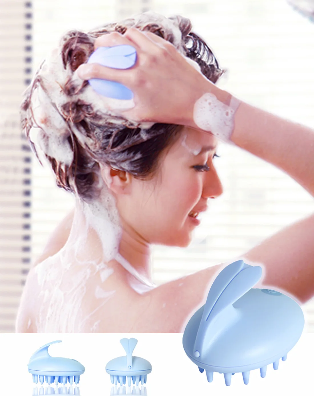 

Rabbit Shape Shower Scrub