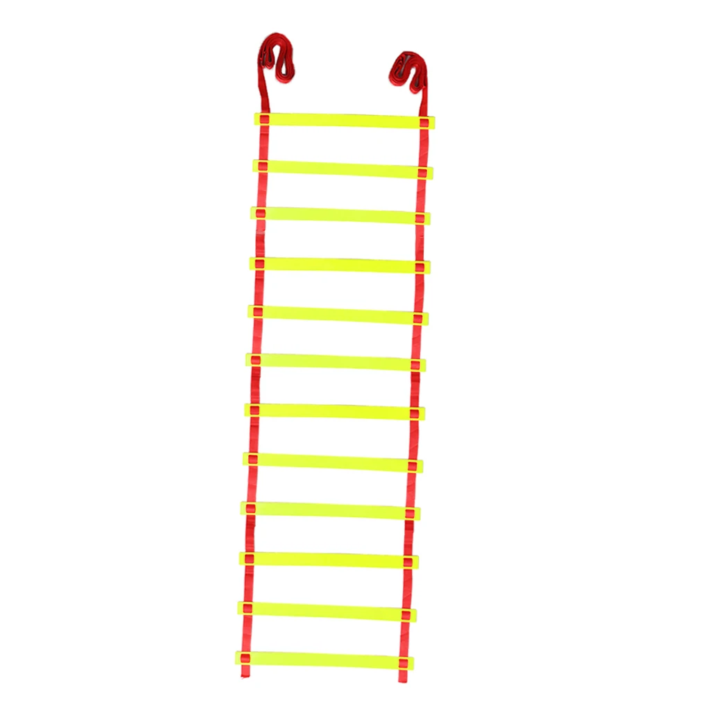 Agility Training Ladder Anti-Slip Rubber Speed Training Equipment Flat Rung for Football Running Soccer Training Aids