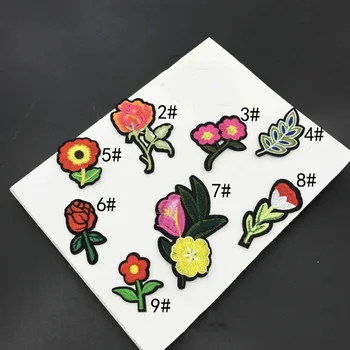 

Wholesale 20pcs Embroidered Sewing On Patch Iron-On Patch Stickers For Clothes Sewing Fabric Applique Supplies YH162