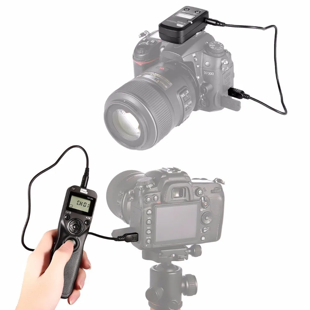 Pixel TW 283 E3 Беспроводной пульт дистанционного управления таймером для Pentax K 5 7 K10 K20