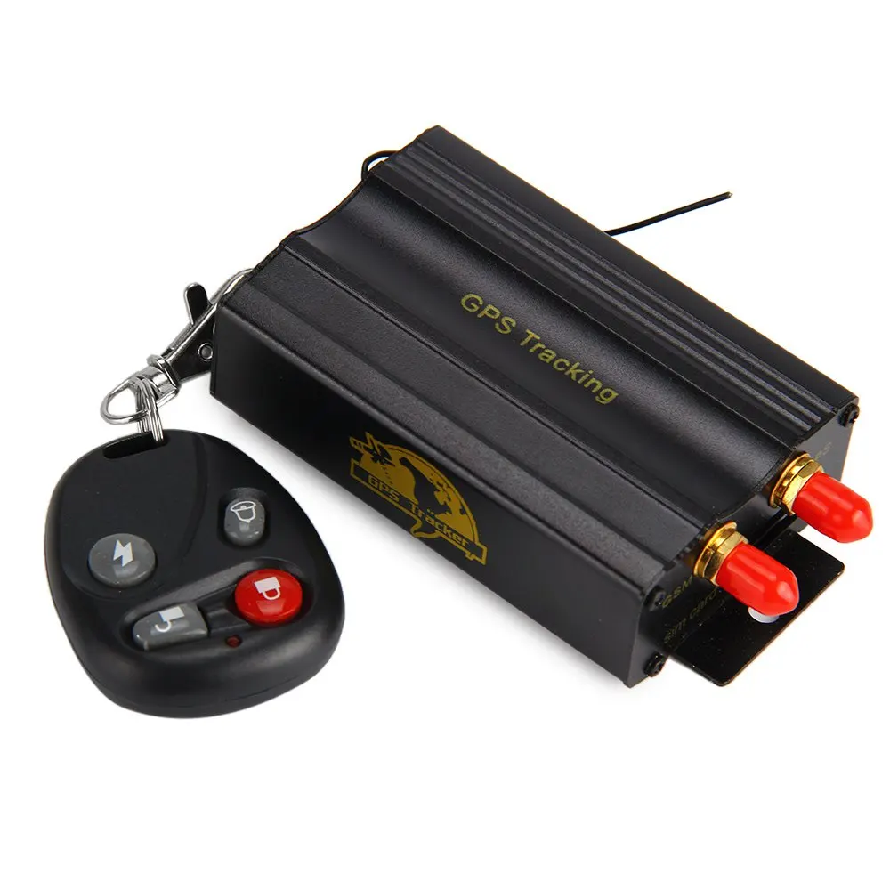 

TK103B Car GPS Tracker Network SMS GPRS Vehicle Tracker Locator with SIM SD Card Anti-theft Date Logging On Internet