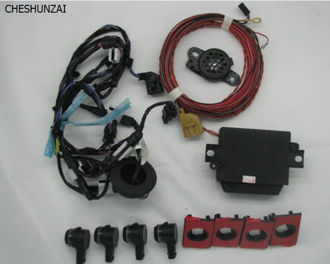 

CHESHUNZAI Rear OPS 4K Park Pilot 4 Parking Sensors Kit For VW golf MK6 Jetta 6 MK Passat CC SCIROCCO PQ35
